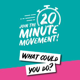 Join the 20 Minute Movement Advert