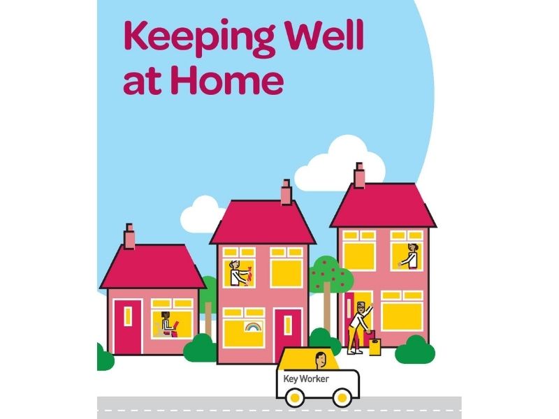 Keeping Well at Home Graphic