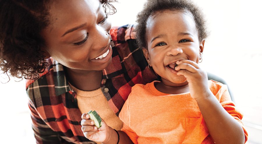 Child Eating Healthy