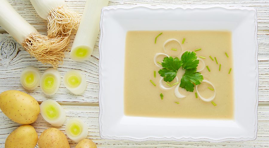 Leek, Bacon and Potato Soup