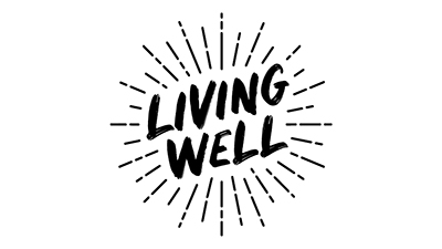 Living Well Logo - Black