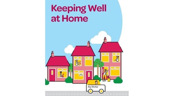 Keeping Well at Home Graphic