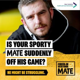 Check-in With Your Mate Campaign Poster