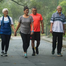 Group of Walkers
