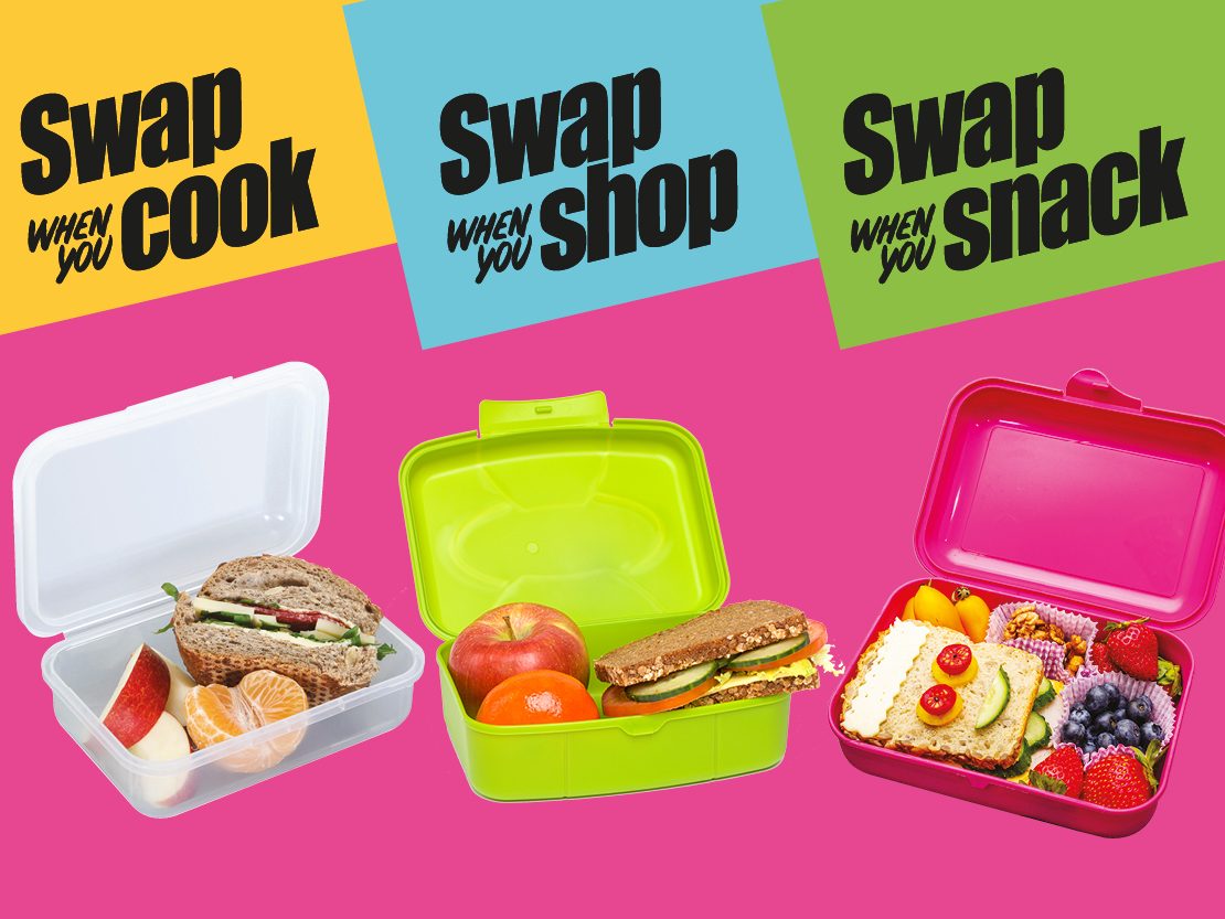 Swap Well to Eat Well Lunchboxes Artwork