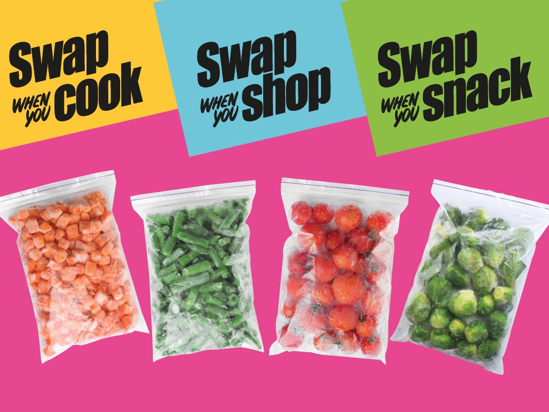 Swap Well to Eat Well Food Storage Artwork