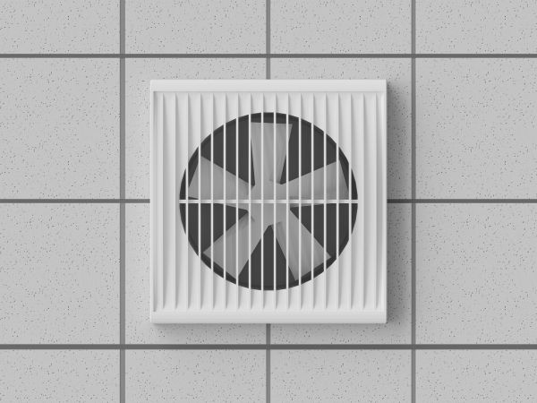 Bathroom extractor fan
