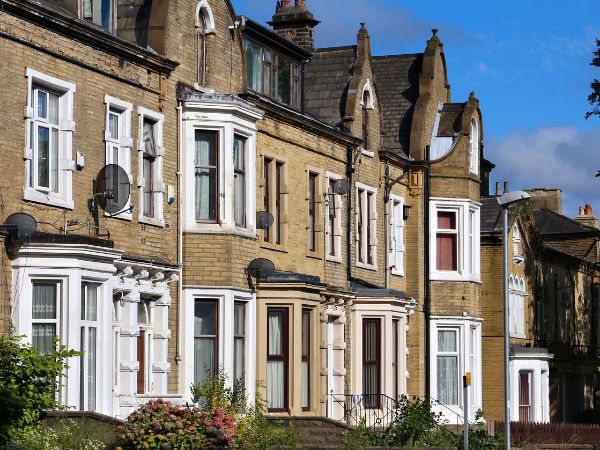 Row of terraced houses